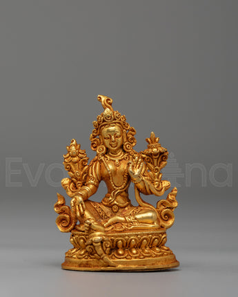 Goddess Green Tara Statue