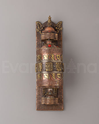 Spiritual Dharma Mantra Prayer Wheel