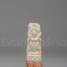 Tibetan Bone Phurba Dagger Sculpture