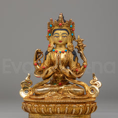 Handmade Chenrezig Statue
