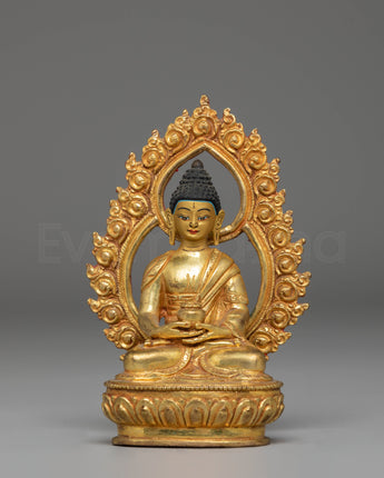 Golden Statue of Amitabha Buddha