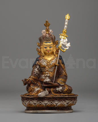 Spiritual Tibetan Guru Rinpoche Statue