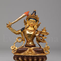 Bodhisattva of Wisdom Manjushri Statue