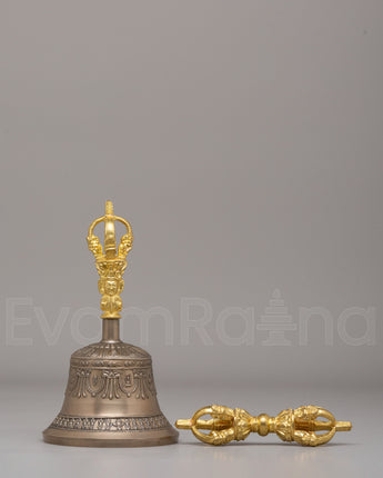 Tibetan Bell and Vajra Set