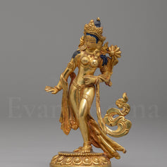 Traditional Standing Tara Sculpture