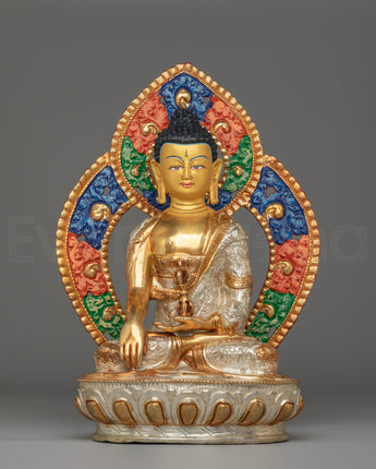 Handmade Golden Mitrugpa Statue