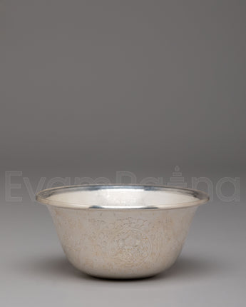 Silver Sacred Offering Bowl