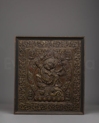 Handcraved Yama Wall Hanging