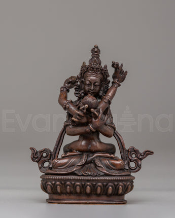 Vajradhara With Consort Statue