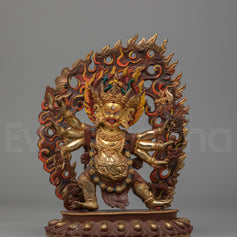 Spiritual Handcrafted Mahakala Deity Statue