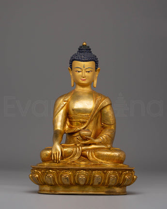 Handmade Golden Shakyamuni Buddha for Altars