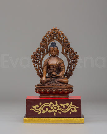 Tibetan Shakyamuni Buddha Deity Figurine