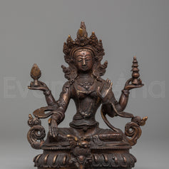 Sacred Wealth Deity Laxmi Statue