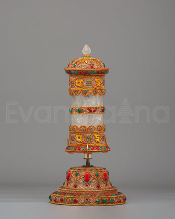 Crystal Prayer Wheel