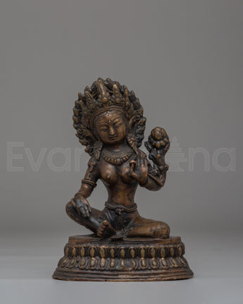 Green Tara Statue