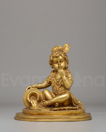 Divine Little Krishna Figurine
