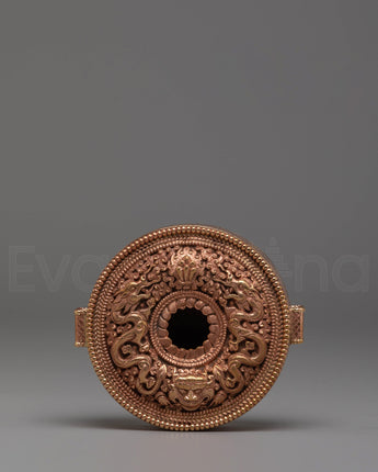 Handmade Buddhist Copper Ghau Box