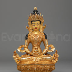 Buddhist Amitayus Buddha Sculpture