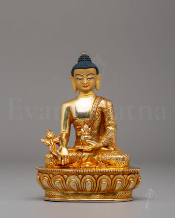 Sacred Medicine Buddha Healing Statue