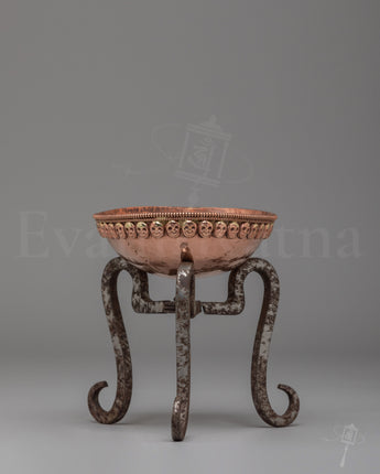 Kapala Skull Cup with Stand