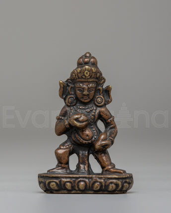 Black Dzambhala Statue