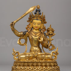 Manjushri Wisdom Buddha Sculpture