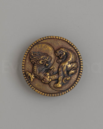Dragon And Tiger Belt Buckle