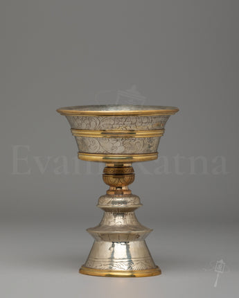 Sacred Tibetan Butter Lamp