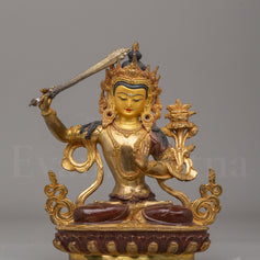 Sacred Wisdom Buddha Manjushri Statue