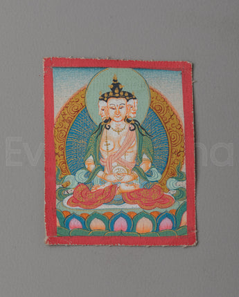 Vairocana Thangka for Locket