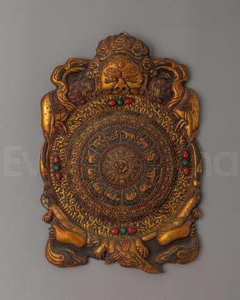 Tibetan Wheel Of Life Wall Hanging