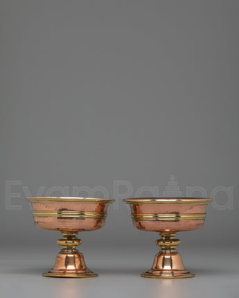 Himalayan Butter Lamp Set