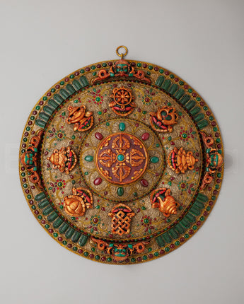Sacred Auspicious Symbol Wall Hanging