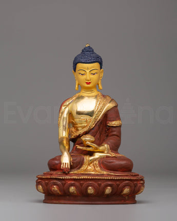 handcrafted-shakyamuni-buddha-copper-sculpture