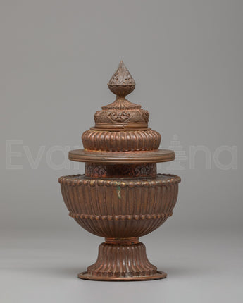 Handcrafted Altar Buddhist Rice Pot