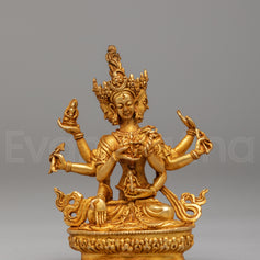 Buddhist Protective Goddess Namgyalma Statue