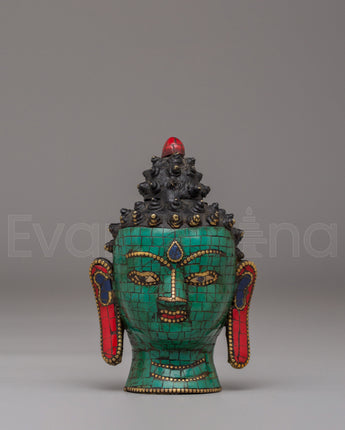 Buddha Head Sculpture