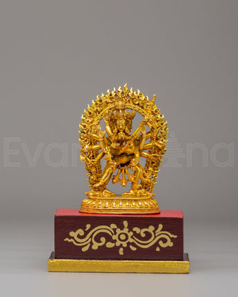 Tibetan Chakrasamvara with Consort Statue