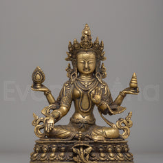 Divine Lakshmi Goddess Statue