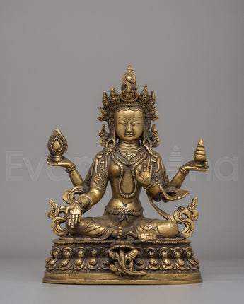 Divine Lakshmi Goddess Statue