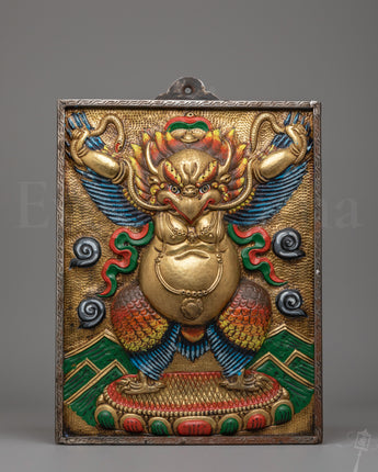 Buddhist Garuda Protector Wall Hanging