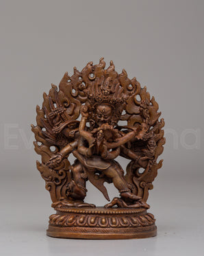 Handmade Vajrakilaya with Consort Statue