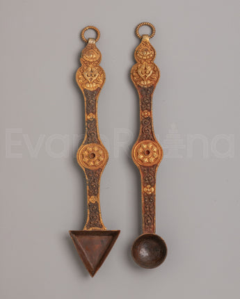 Handcrafted Ritual Altar Spoon Set