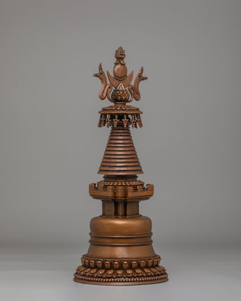 Traditional Altar Kadampa Stupa