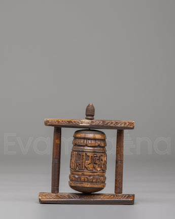 Buddhist Shrine Prayer Wheel