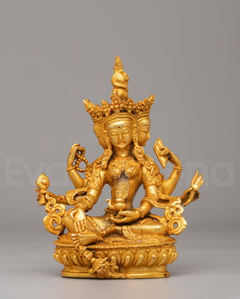 Wealth Deity Vasudhara Statue