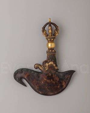 Tibetan Ritual Tool Kartika Knife | Sacred Tibetan Ritual Tools