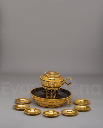 Buddhist Shrine Water Offering Set