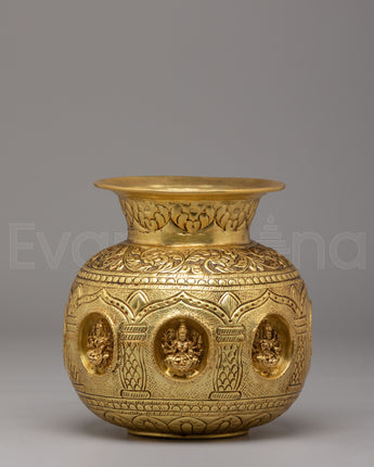 Deities Carved Kalash