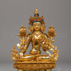 Tibetan Buddhist White Tara Statue